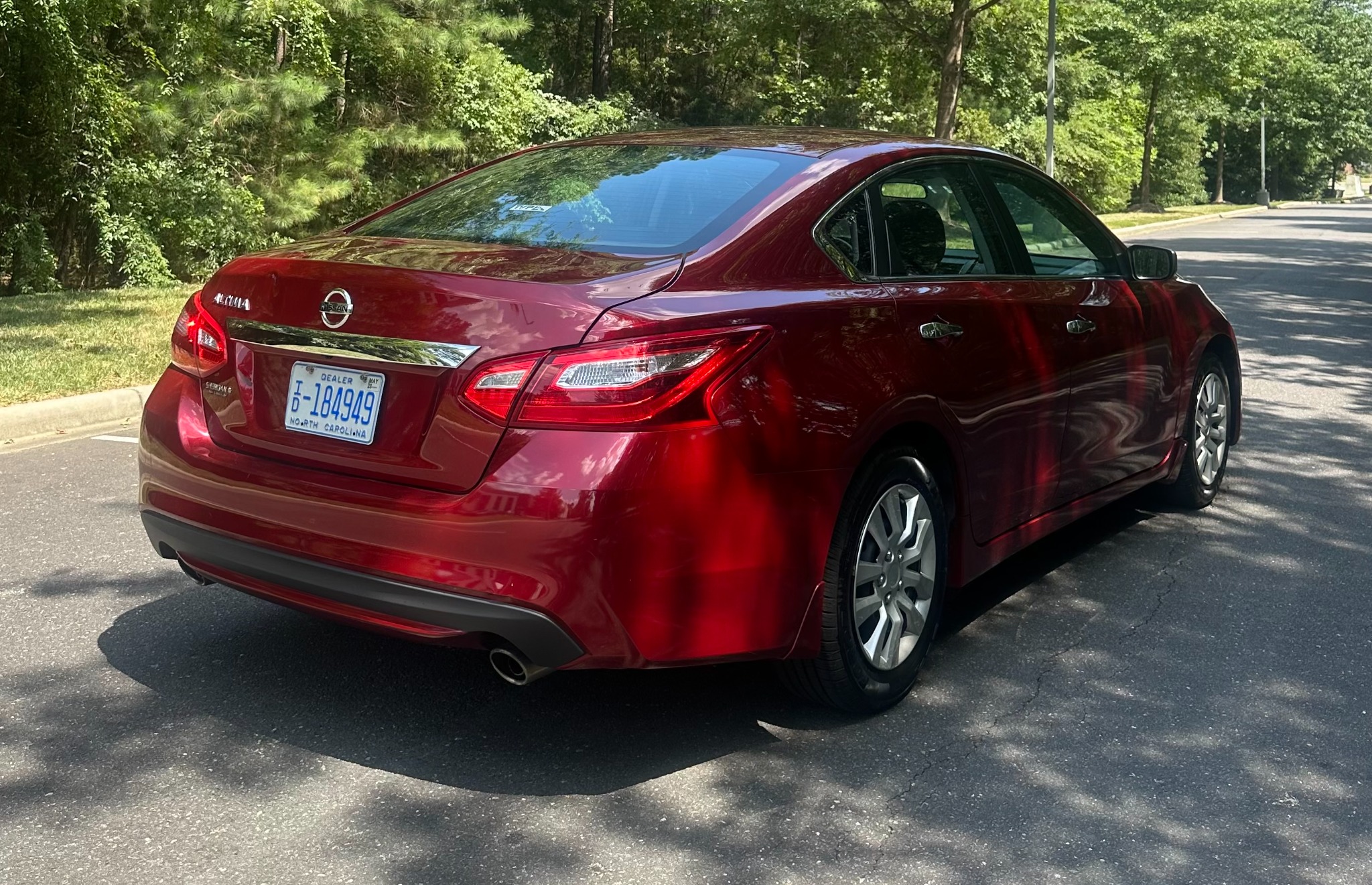 Rear passenger-side view