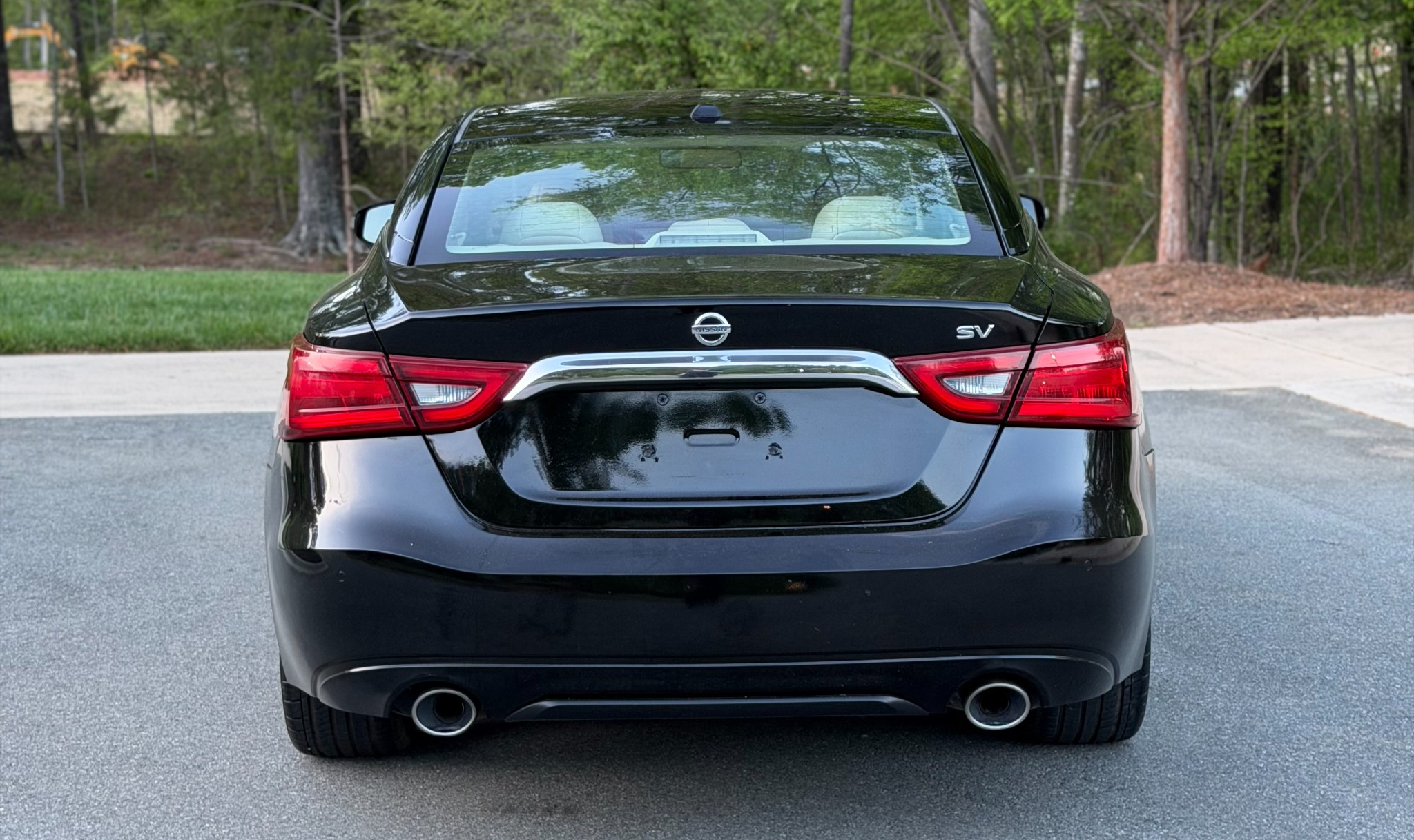 Rear view