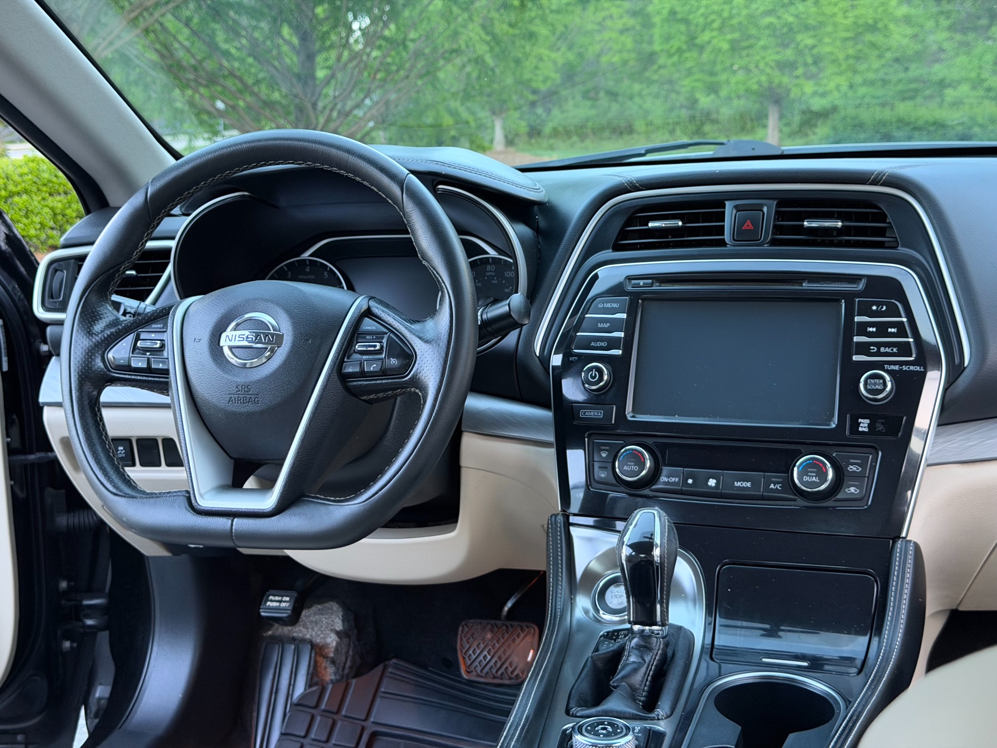 Dashboard and center console